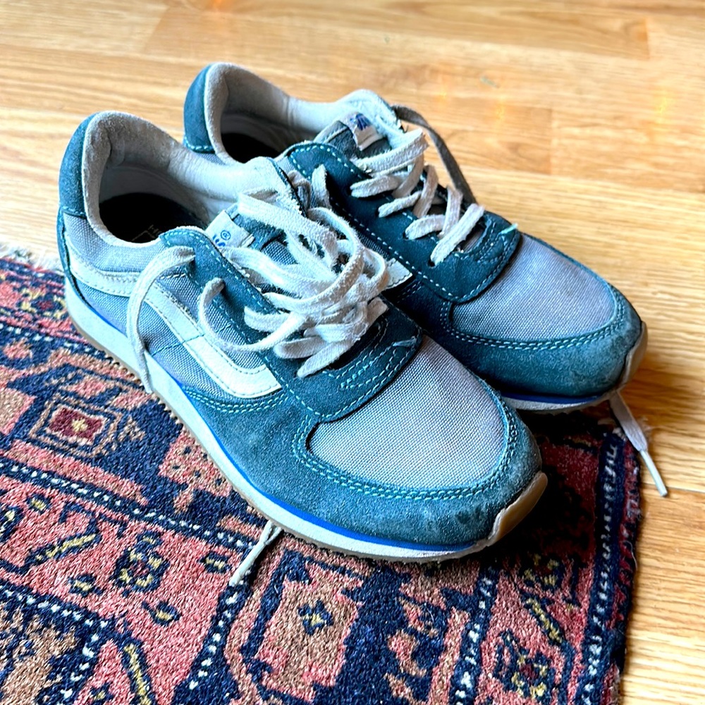 Vans Blue Suede Sneakers